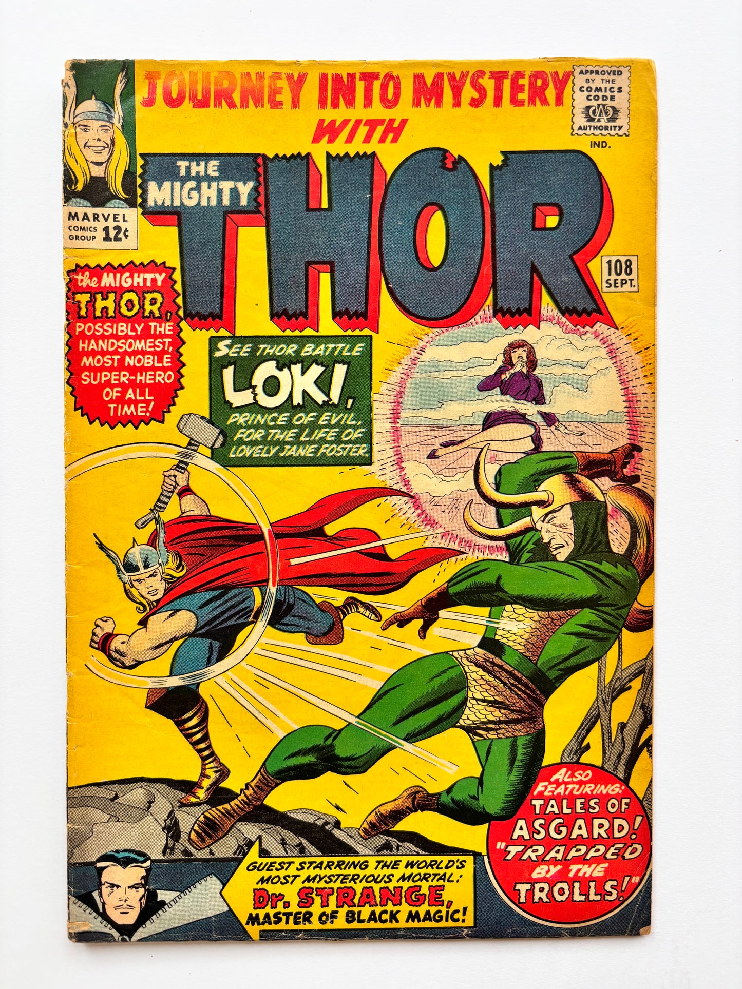Thor (1962 Journey Into Mystery Series) #108