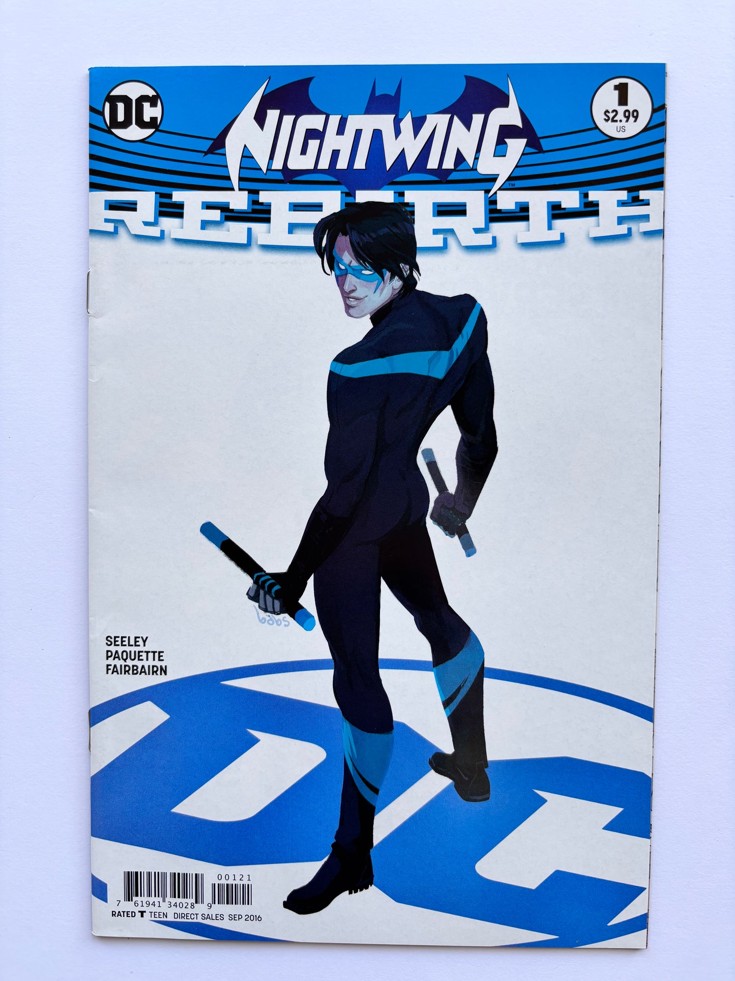 Nightwing Rebirth (2016 Series) #1 Cvr B