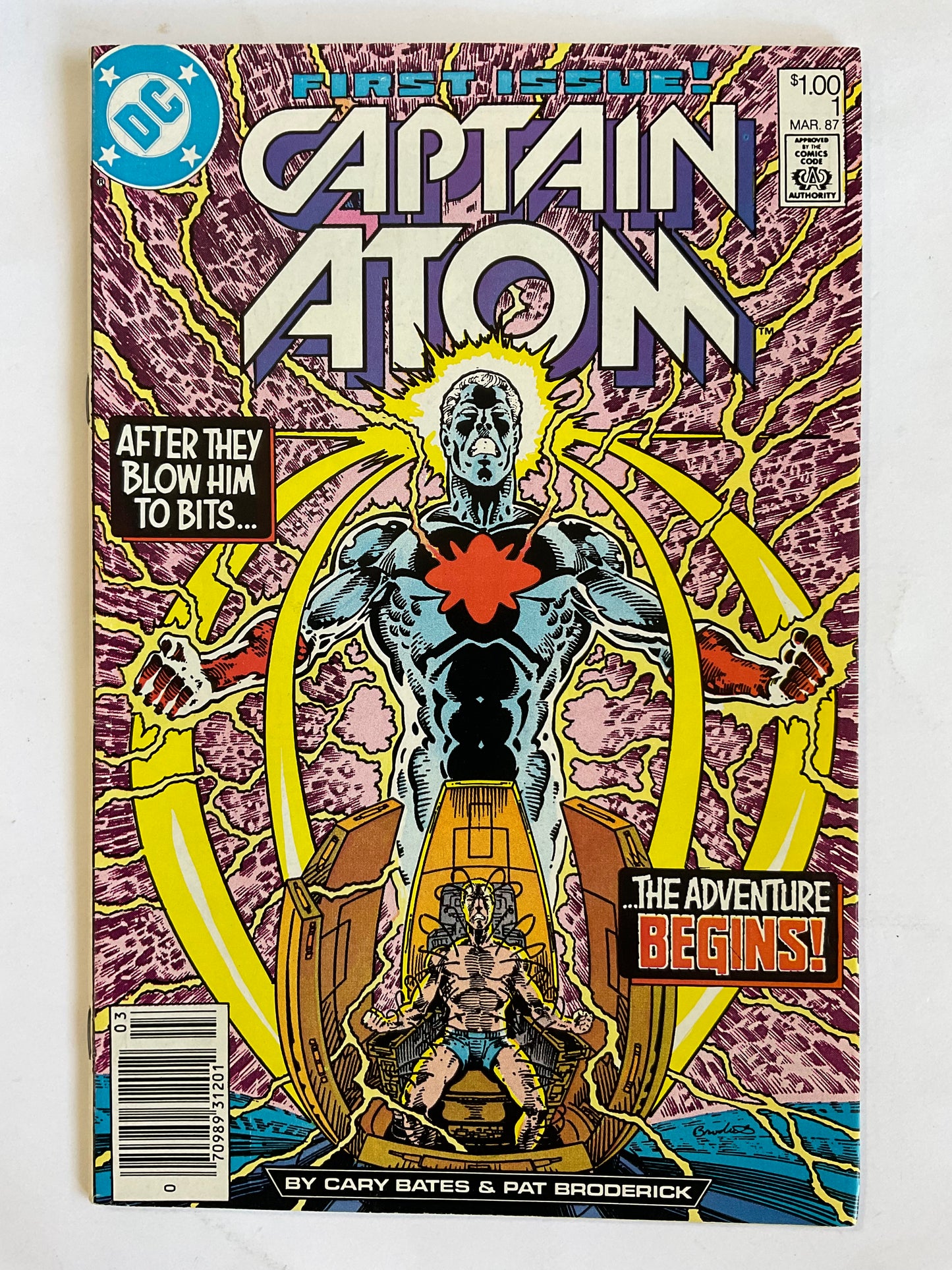 Captain Atom #1 March 1987