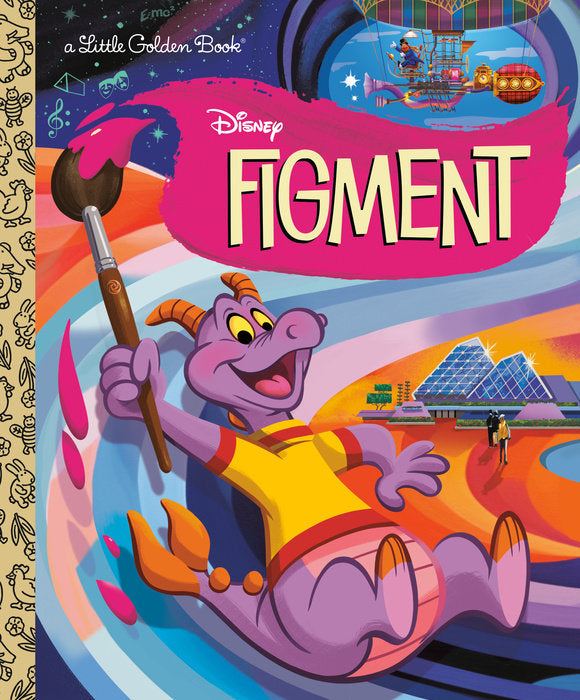 Disney Figment Little Golden Book