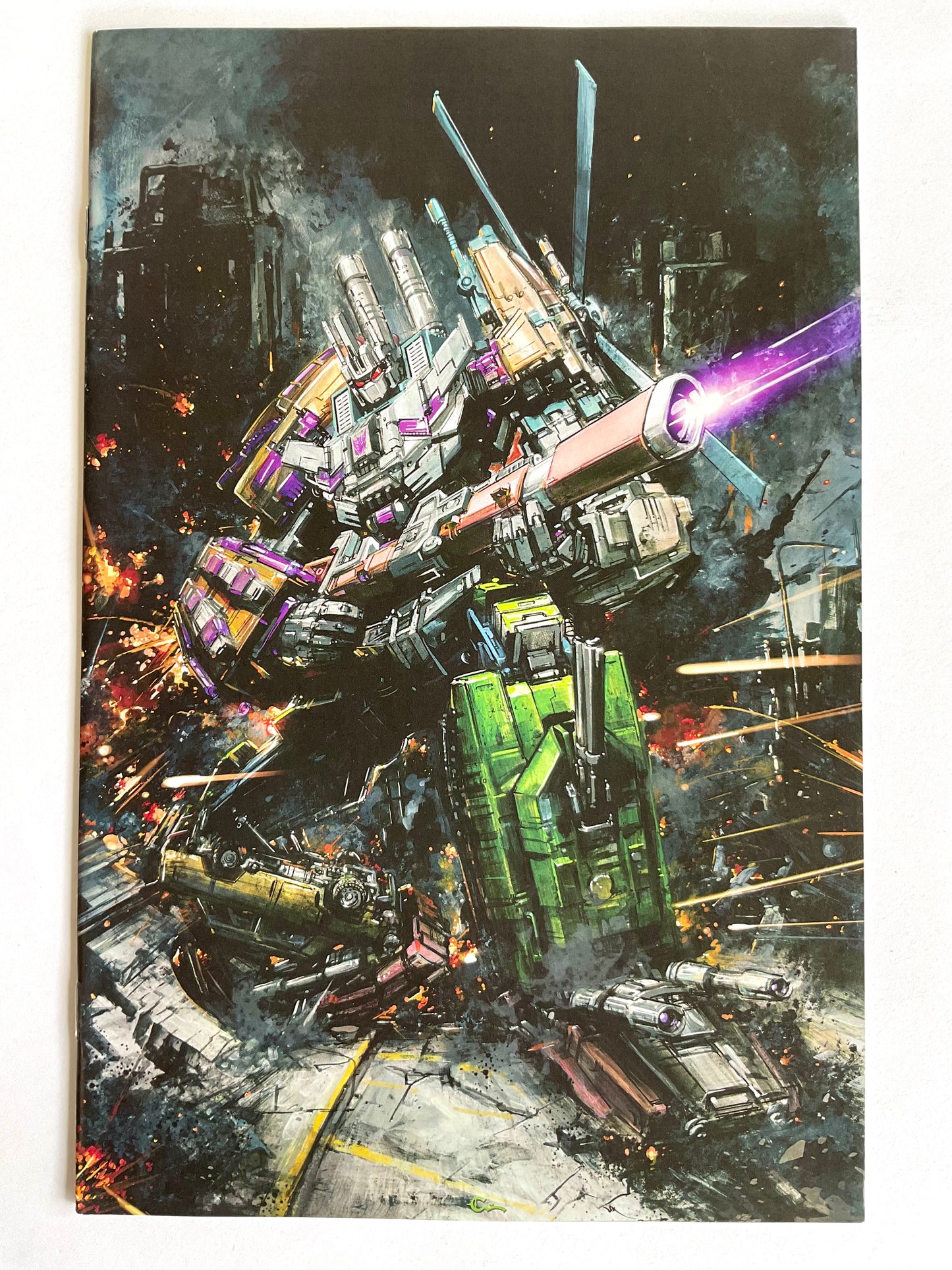 Transformers #14 Clayton Crain Webstore Virgin Variant