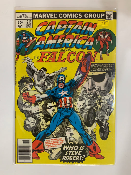 Captain America #215