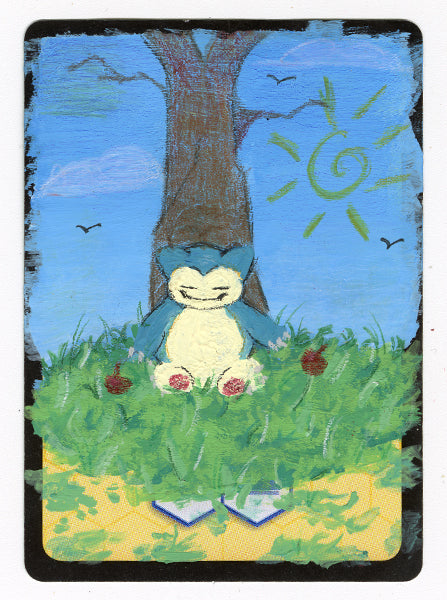 Secret Rare Trading Card Group Show Original Art