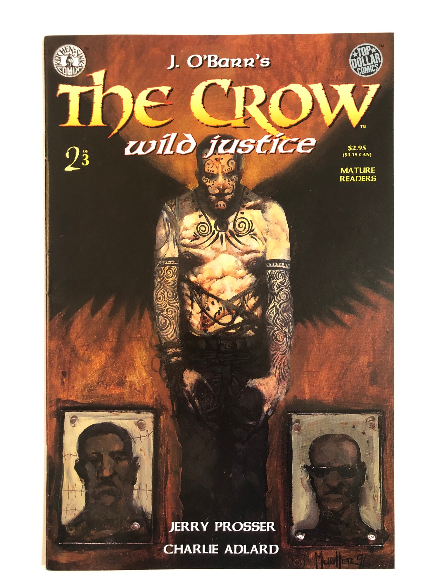 Crow Wild Justice Complete Set #1-3