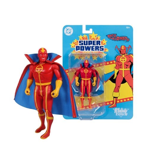 DC Direct Superpowers Red Tornado 5in Action Figure