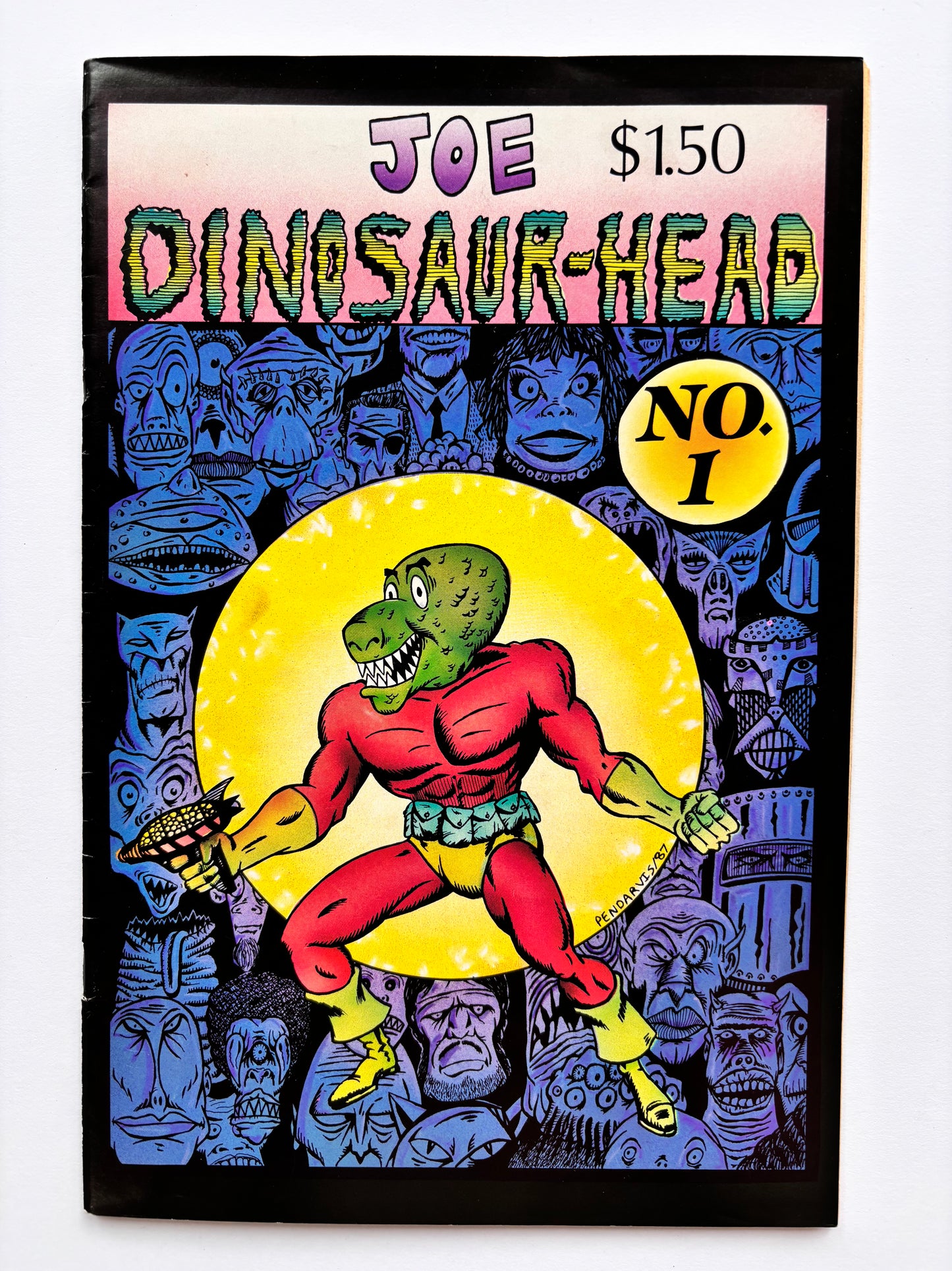 Joe Dinosaur-Head (1987 Series) #1