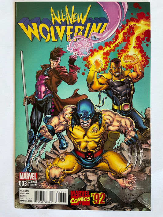 All New Wolverine #3 Incentive Variant