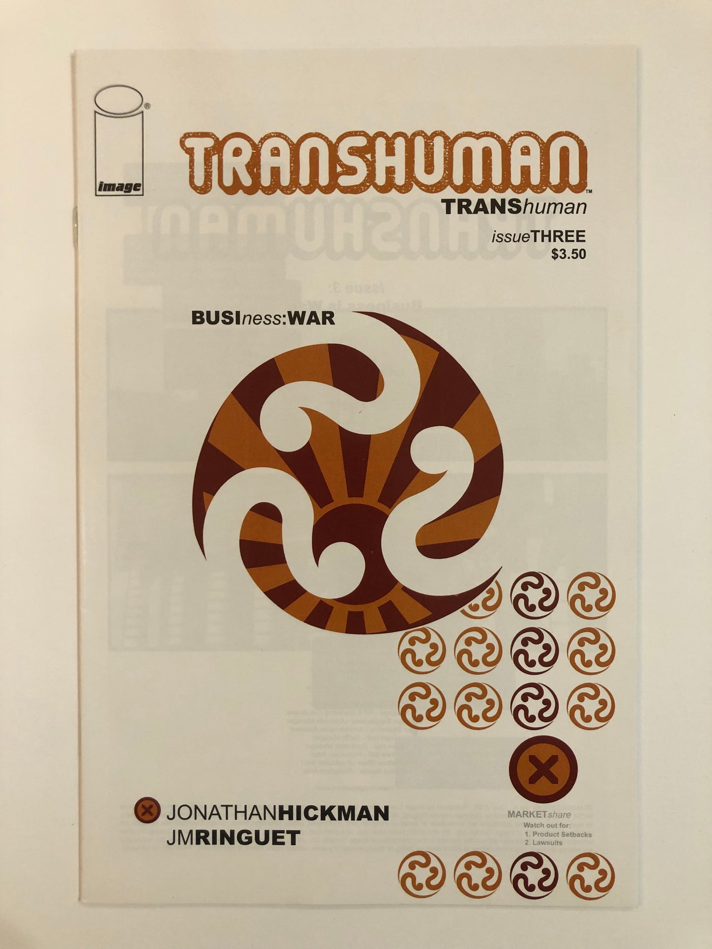 Transhuman (2008) Complete Set #1-4