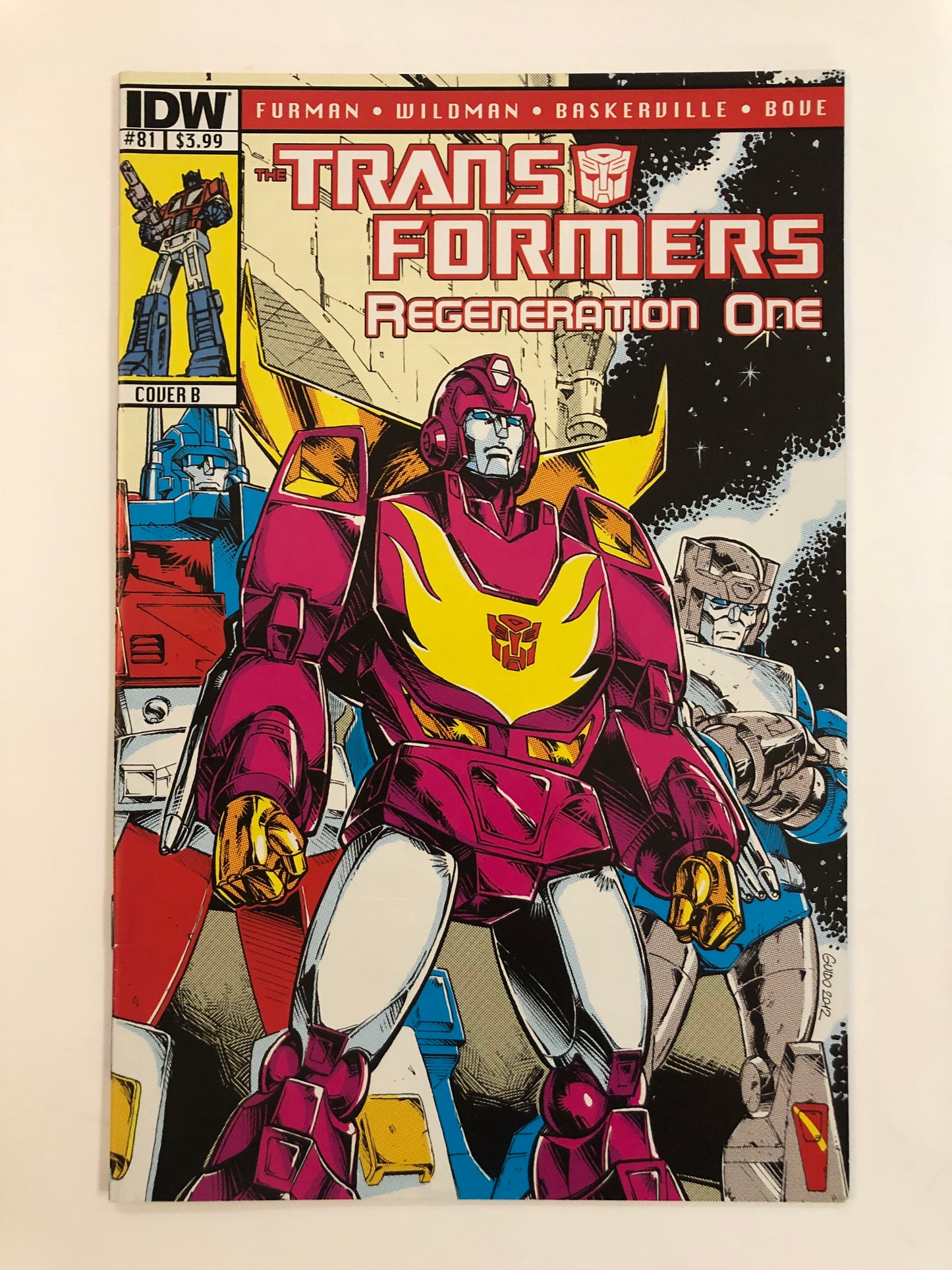 Transformers Regeneration One #81 Cvr B