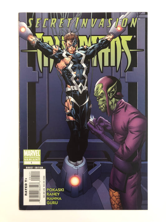 Secret Invasion Inhumans (2008) #1 Second Print