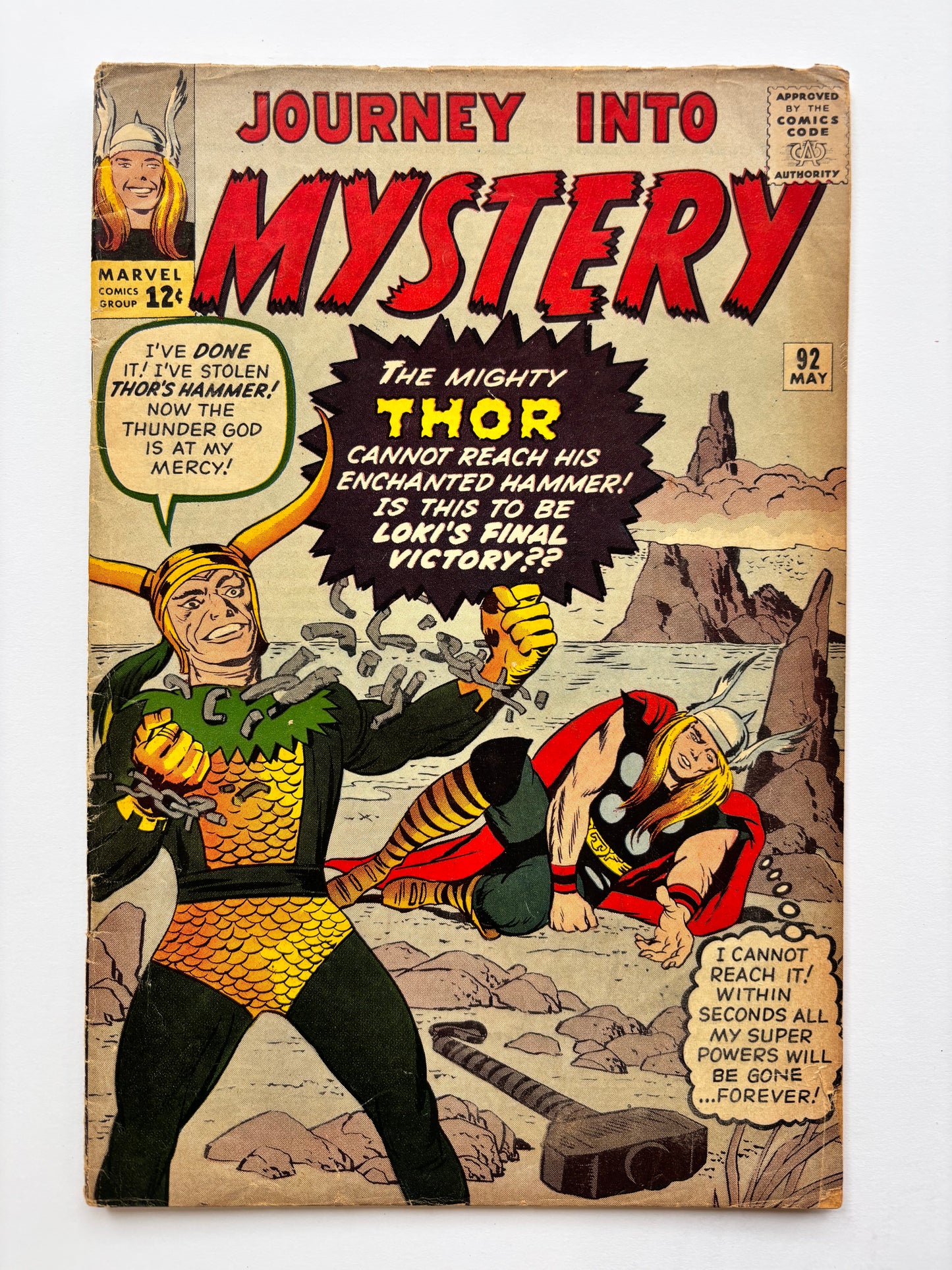 Thor (1962 Journey Into Mystery Series) #92