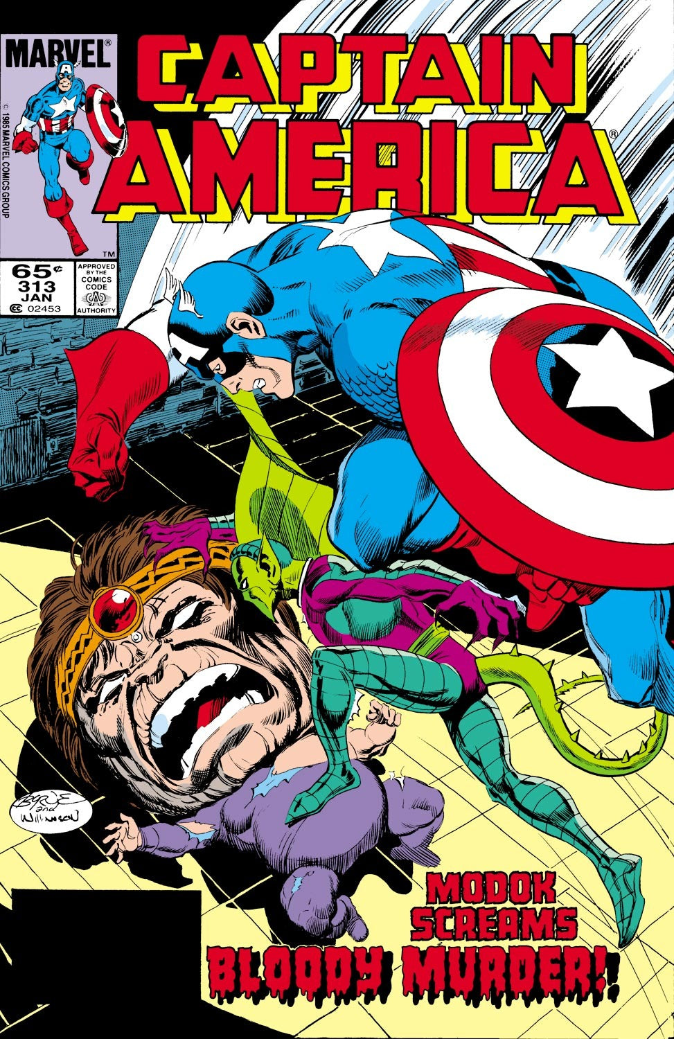 Captain America #313