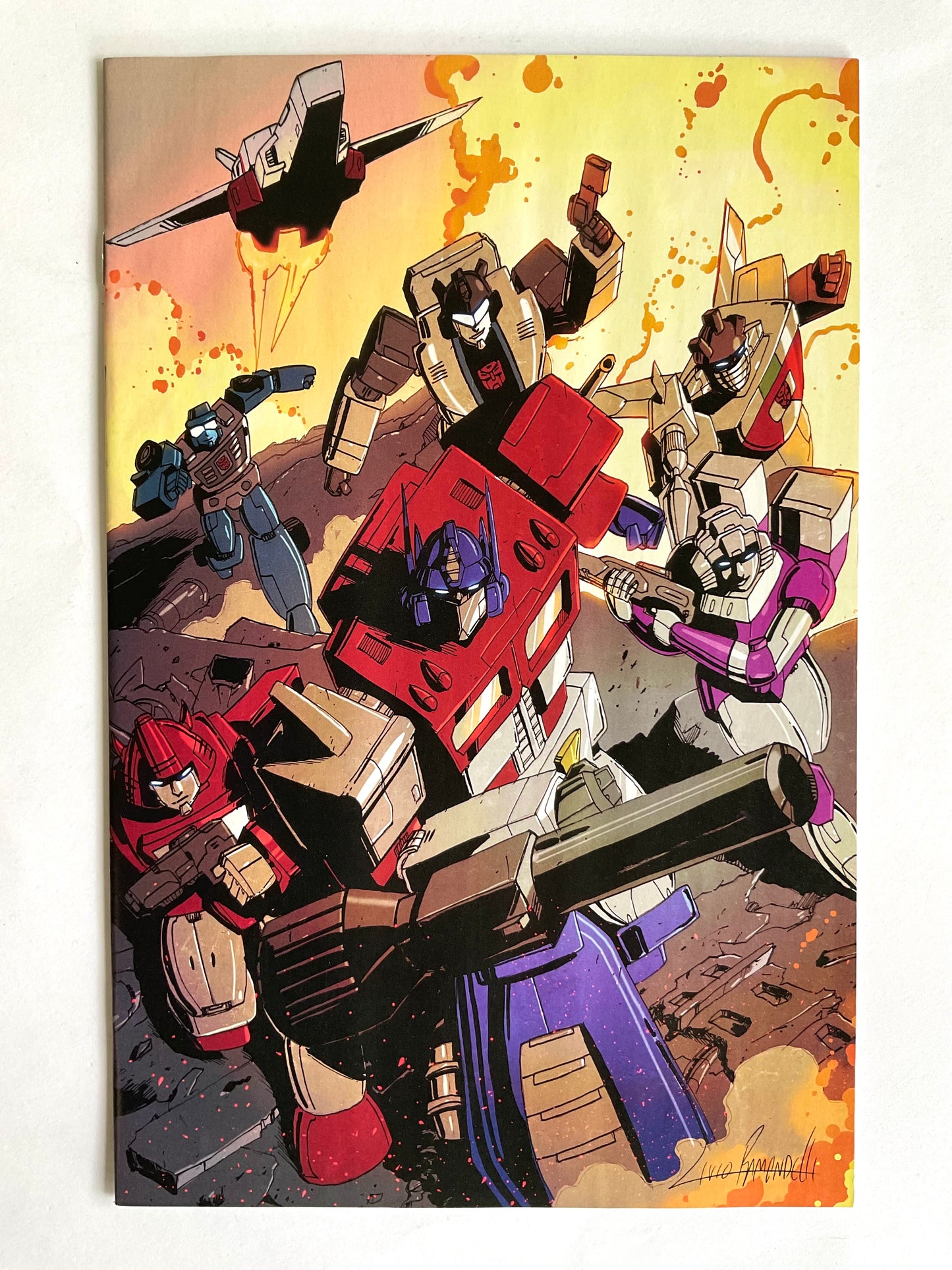 Transformers #15 Top Shelf Comic Mystery Packs Livio Ramondelli Virgin Variant