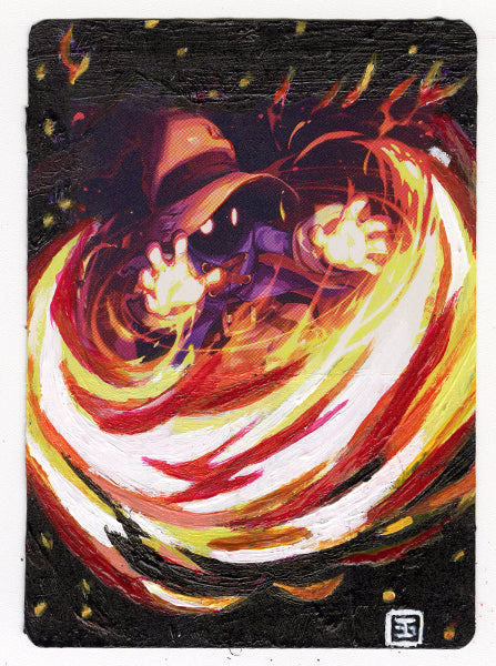 Secret Rare Trading Card Group Show Original Art