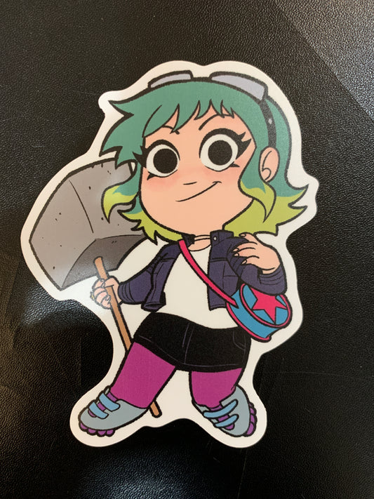 Scott Pilgrim Sticker - Ramona