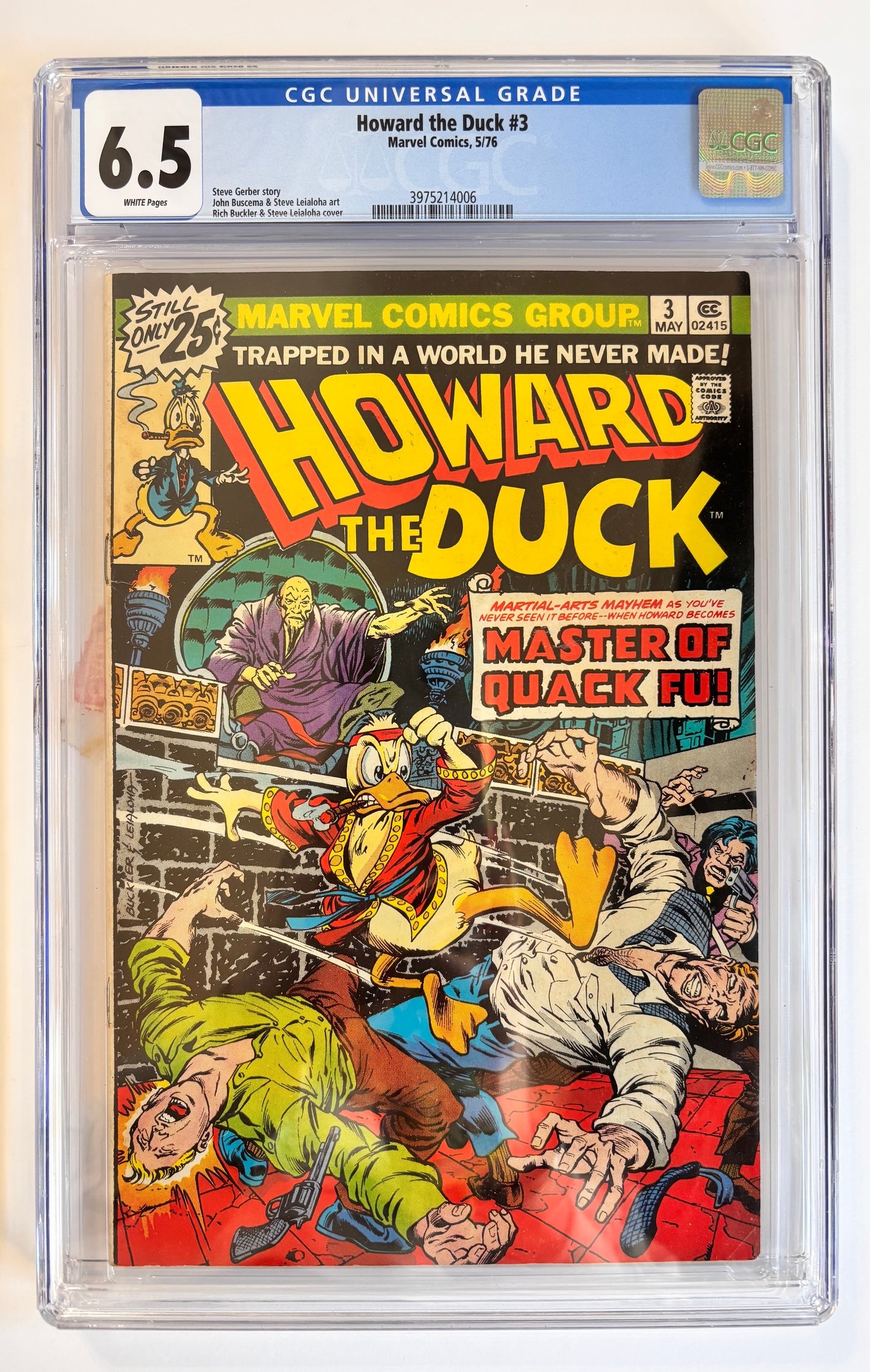 Howard the Duck (1976) #3 CGC Graded 6.5