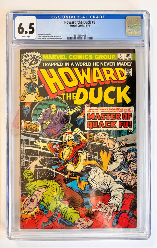 Howard the Duck (1976) #3 CGC Graded 6.5