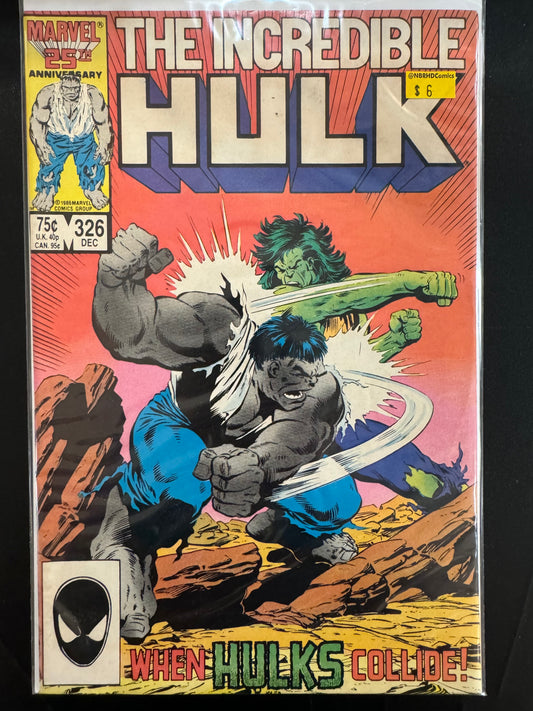 The Incredible Hulk #326