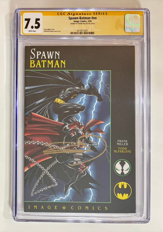 Spawn Batman (1994) #1 CGC Graded [SIGNED]