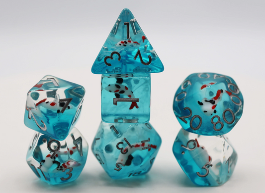 Water Garden Koi Dice Set