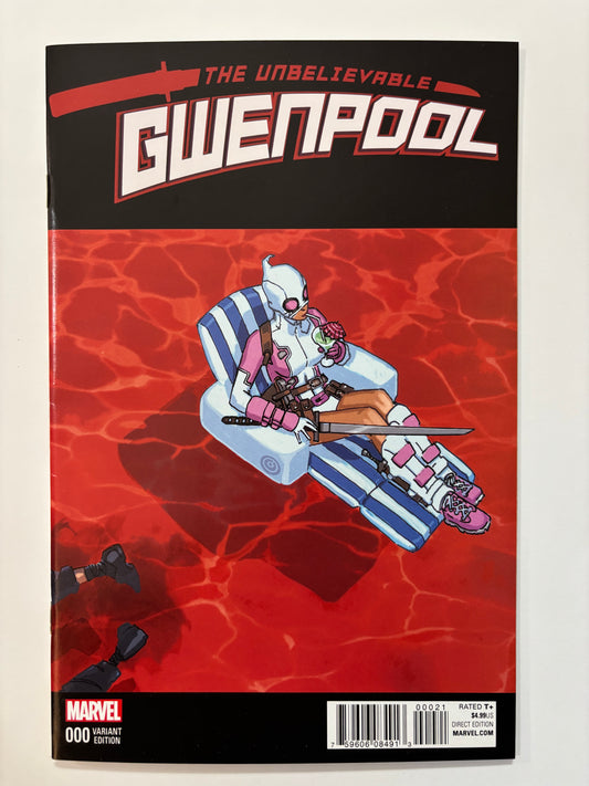 Unbelievable Gwenpool (2016 Series) #0 Cvr B Bachalo 1:25 Variant