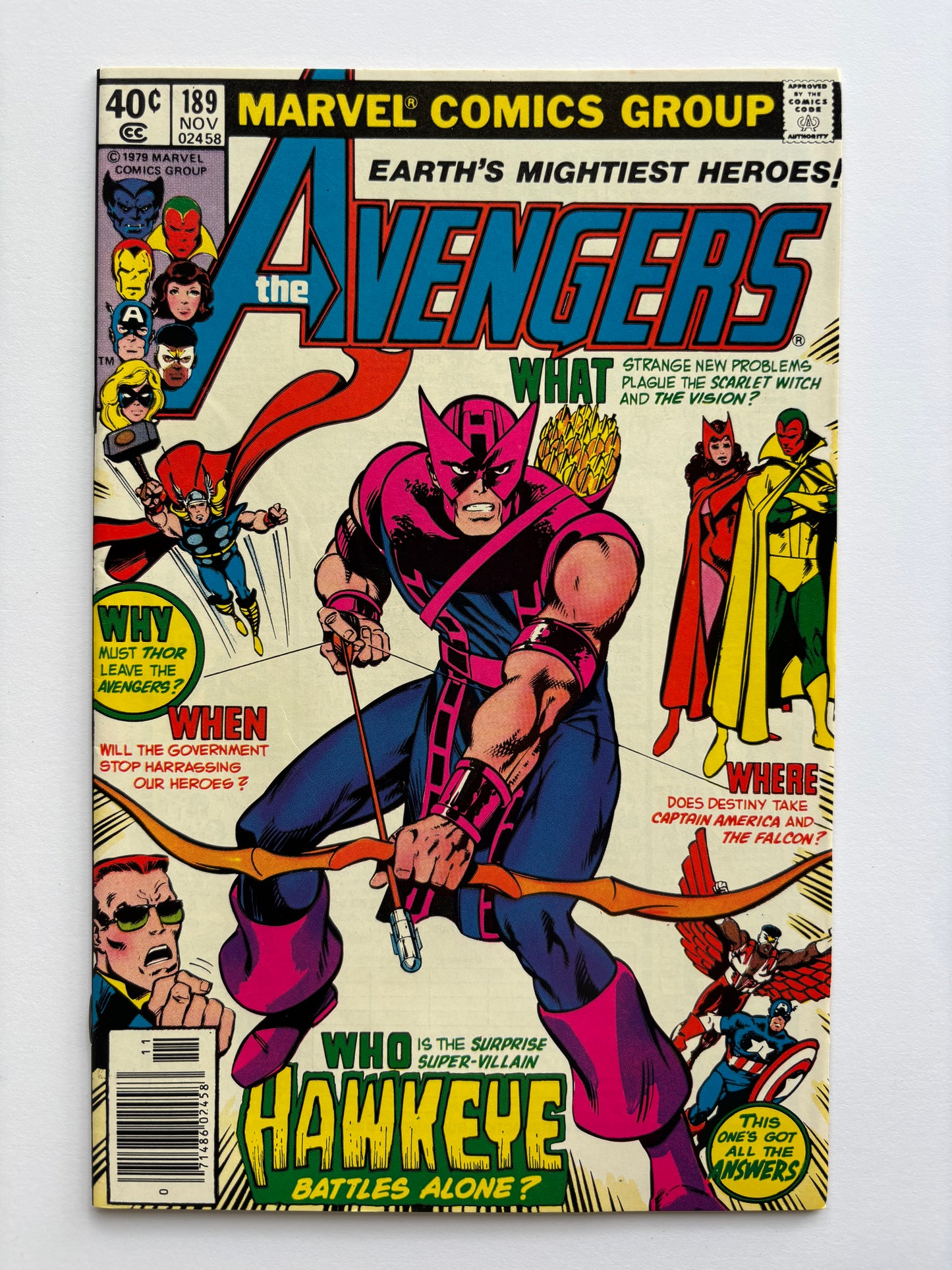 Avengers (1963 Series) #189