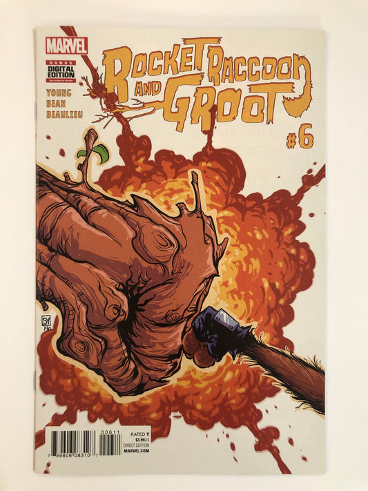 Rocket Raccoon and Groot (2016) #6