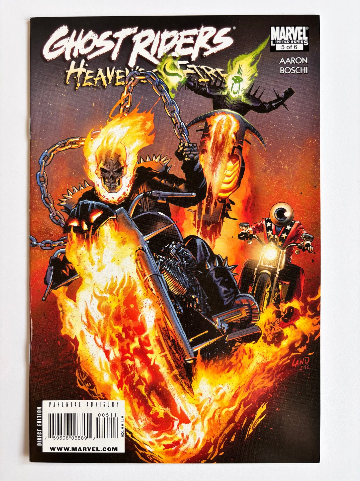 Ghost Riders Heaven’s On Fire (2009) #1-6 Complete Set