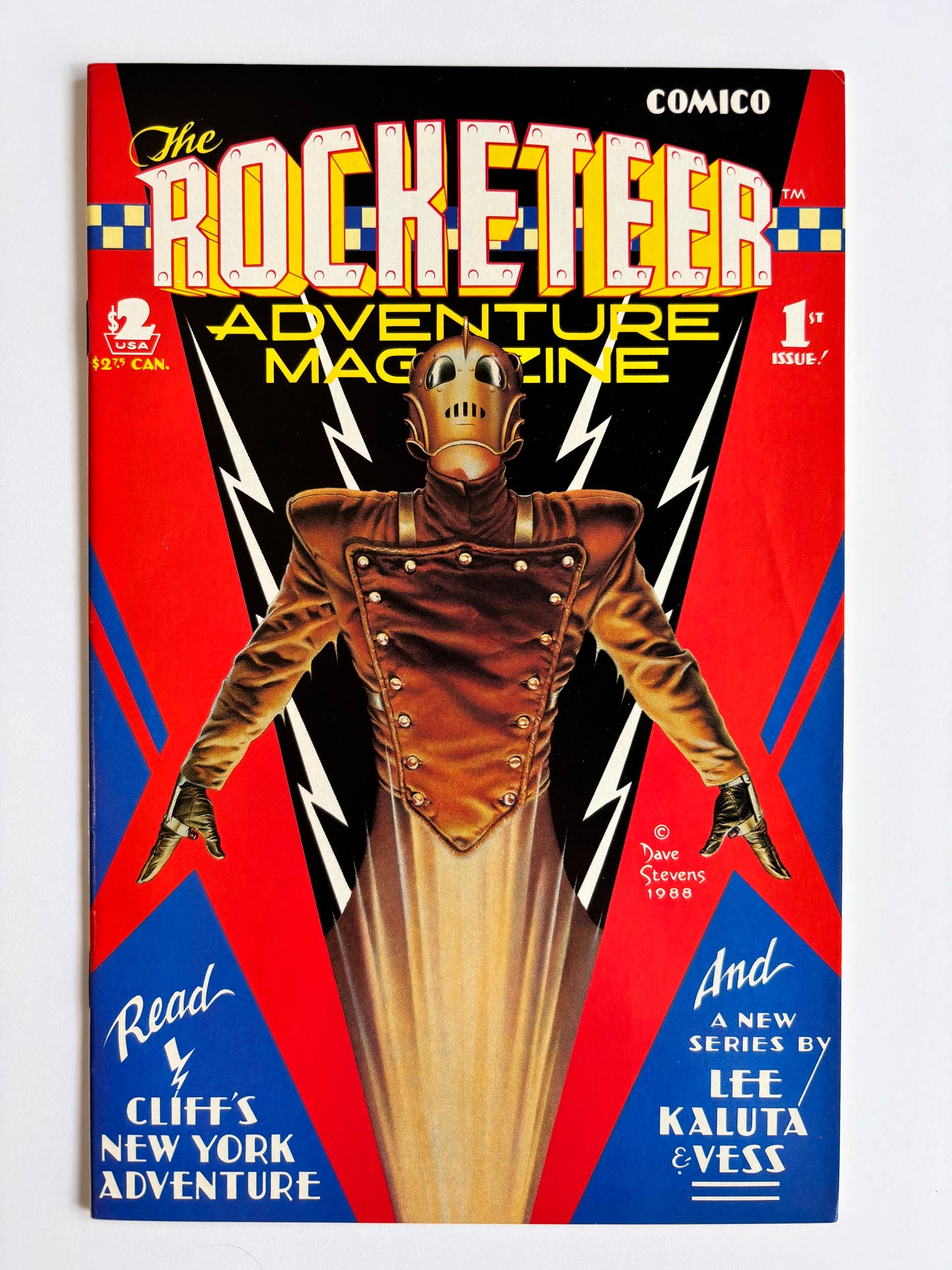 Rocketeer Adventure Magazine (1988) #1-3 Complete Set