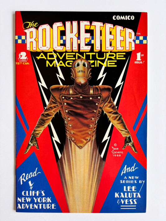 Rocketeer Adventure Magazine (1988) #1-3 Complete Set