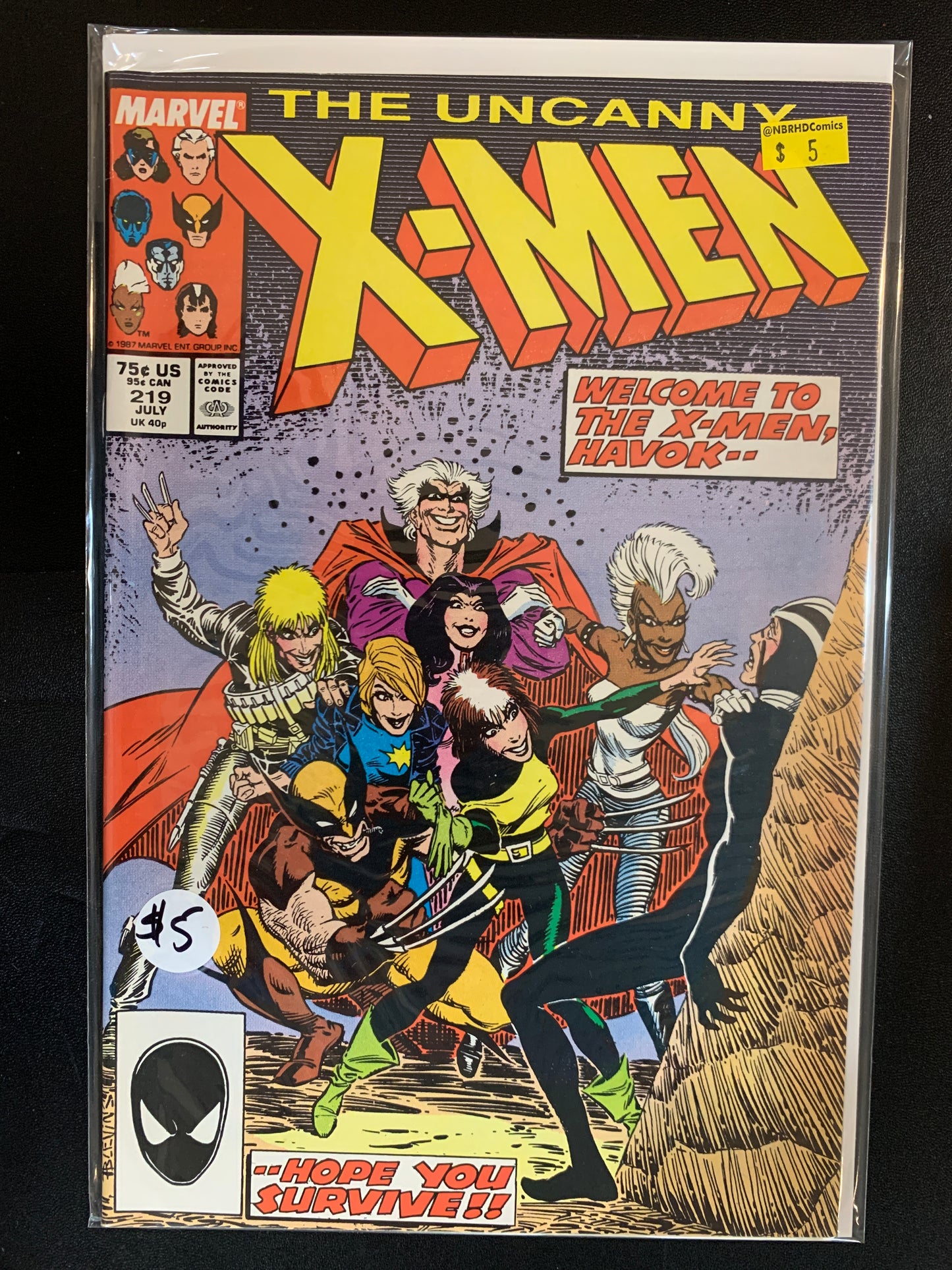 Uncanny X-Men #219