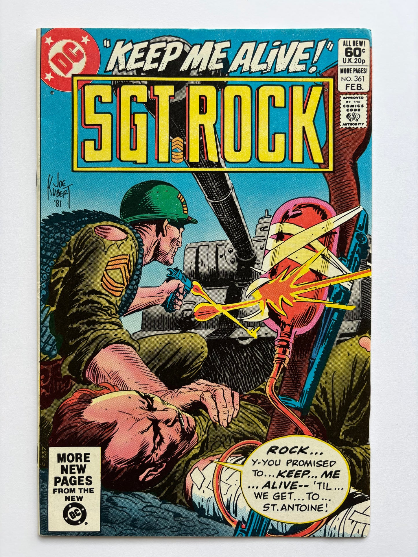 Sgt. Rock (1977 Series) #361