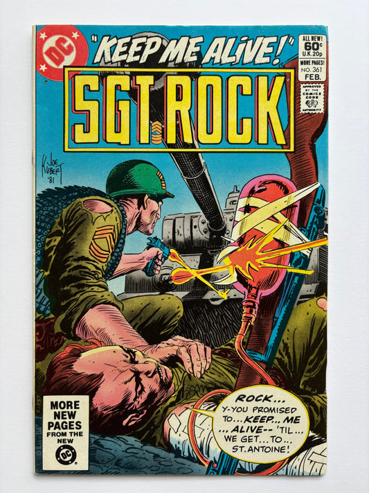 Sgt. Rock (1977 Series) #361