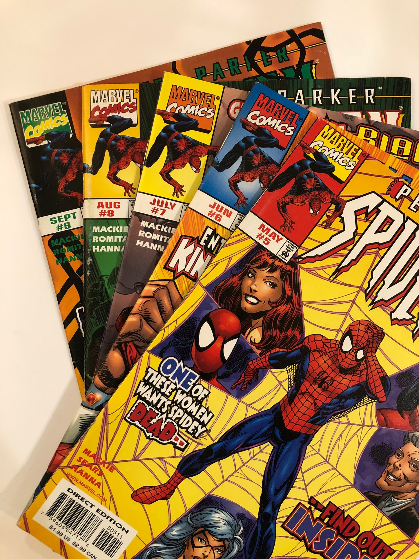 Peter Parker, Spider-Man #1-9 Set