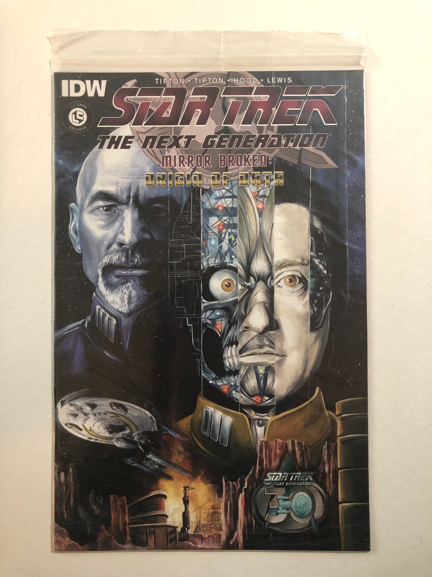 Star Trek The Next Generation Mirror Broken Origin of Data (2017) #1