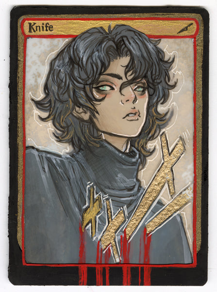 Secret Rare Trading Card Group Show Original Art