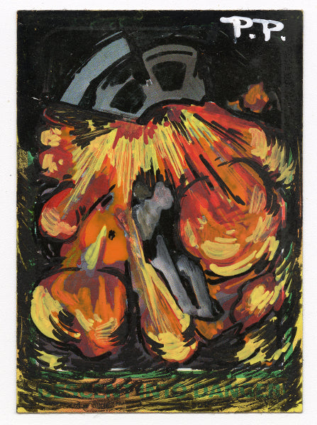 Secret Rare Trading Card Group Show Original Art