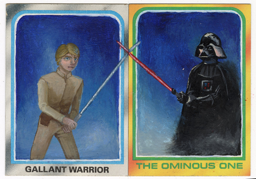 Secret Rare Trading Card Group Show Original Art