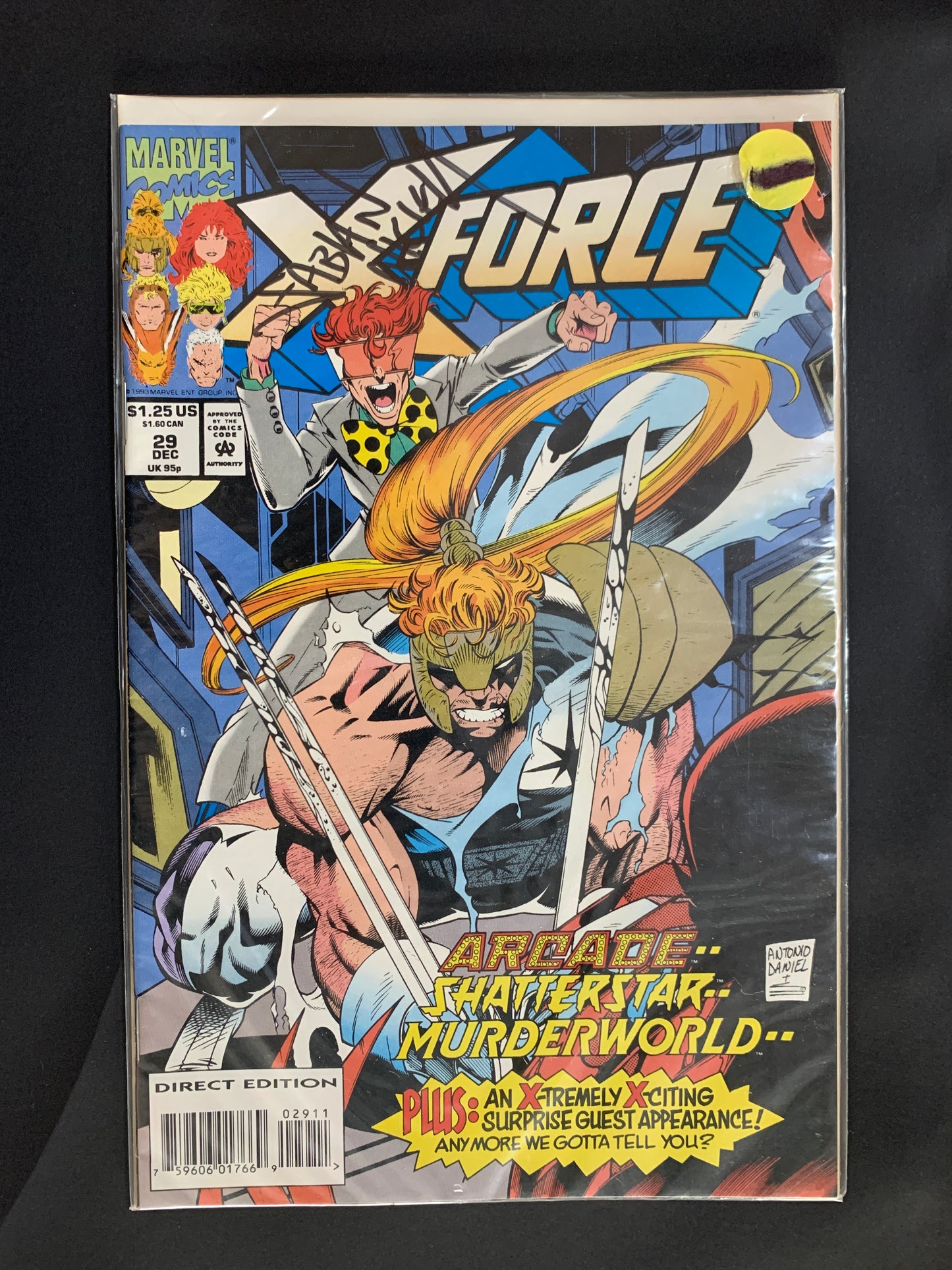 X-Force #29 SIGNED: Fabian Nicieza