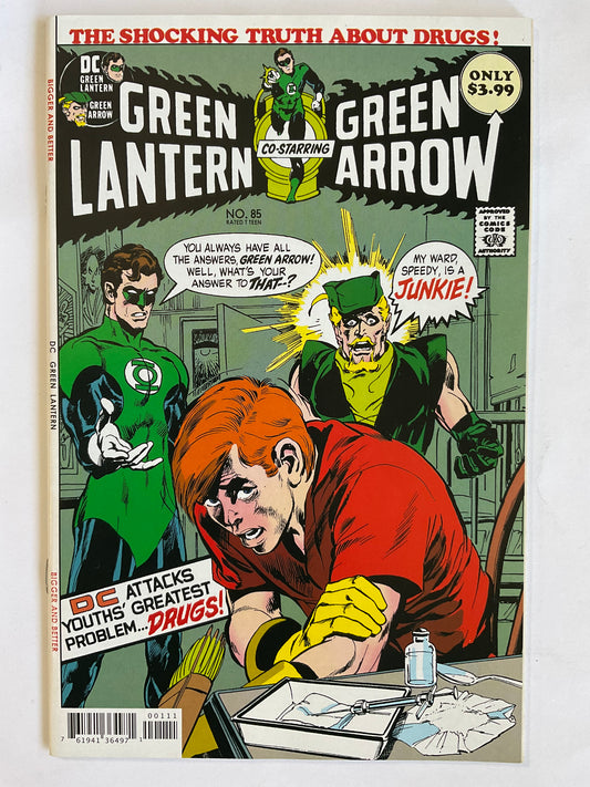 Green Lantern Green Arrow #85 Facsimile