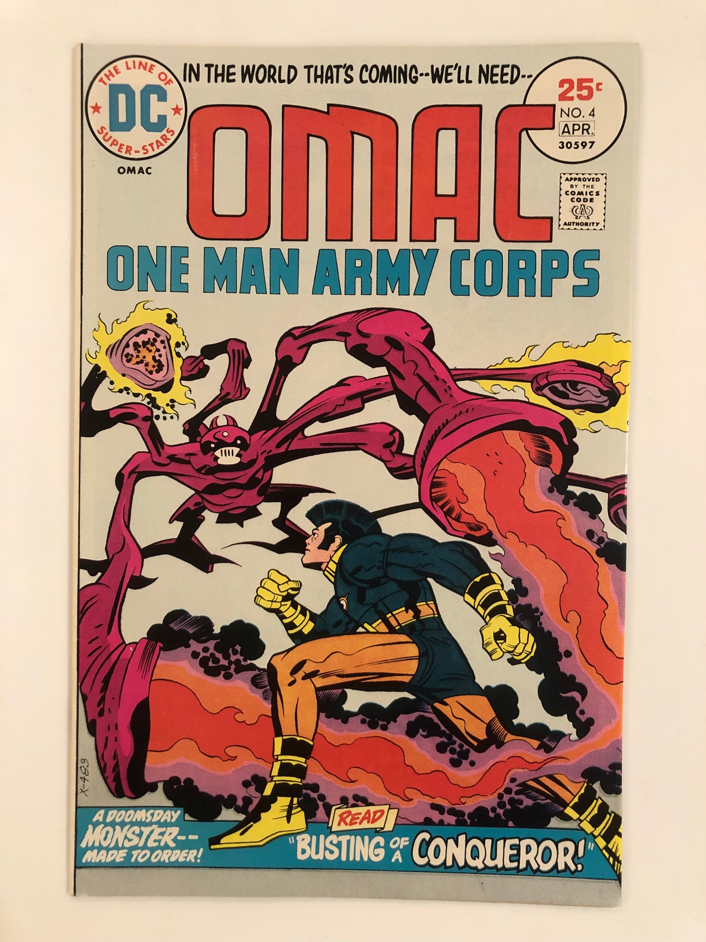 Omac (One Man Army Corps) #4