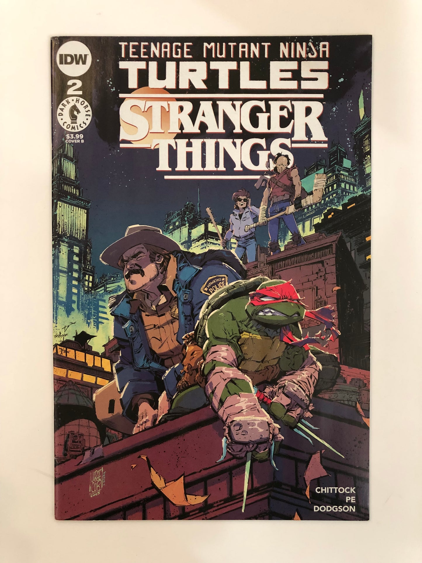 Teenage Mutant Ninja Turtles Stranger Things #1-4 Complete Set