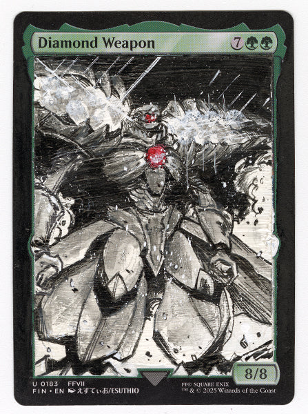 Secret Rare Trading Card Group Show Original Art