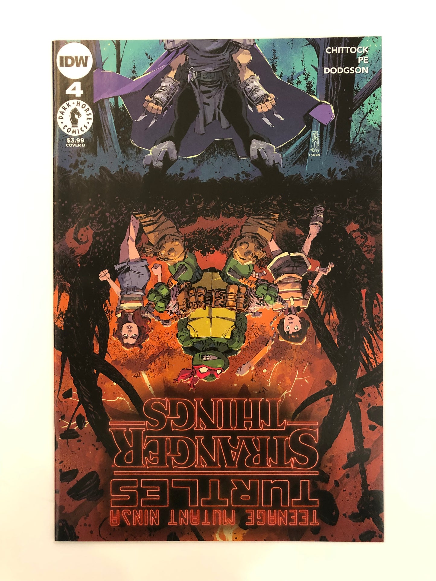 Teenage Mutant Ninja Turtles Stranger Things #1-4 Complete Set