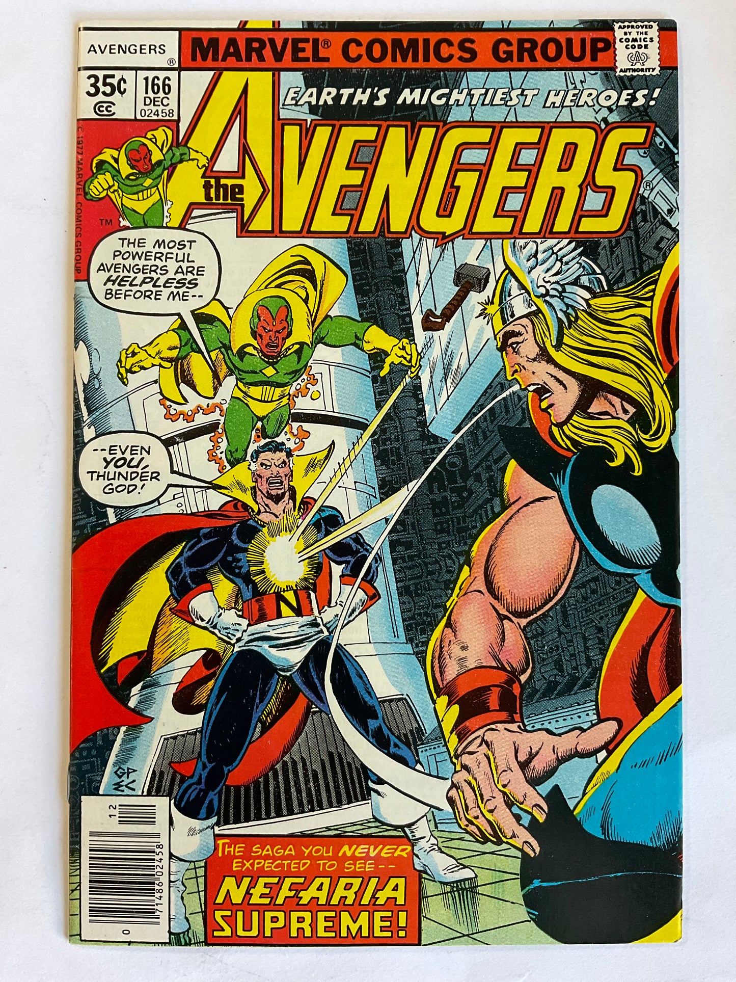 Avengers (1963 Series) #166
