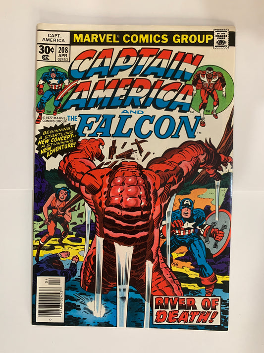 Captain America #208