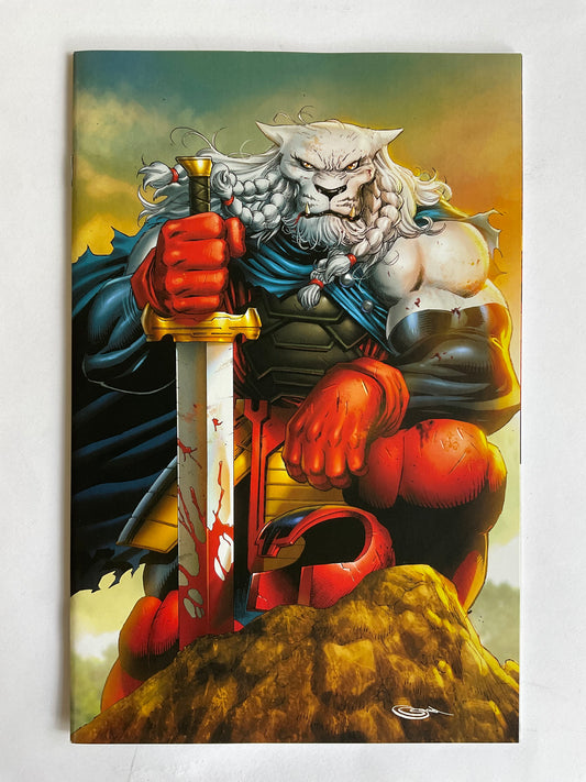 Invincible Universe: Battle Beast #1 PCB Hobby Sajad Shah Virgin Variant