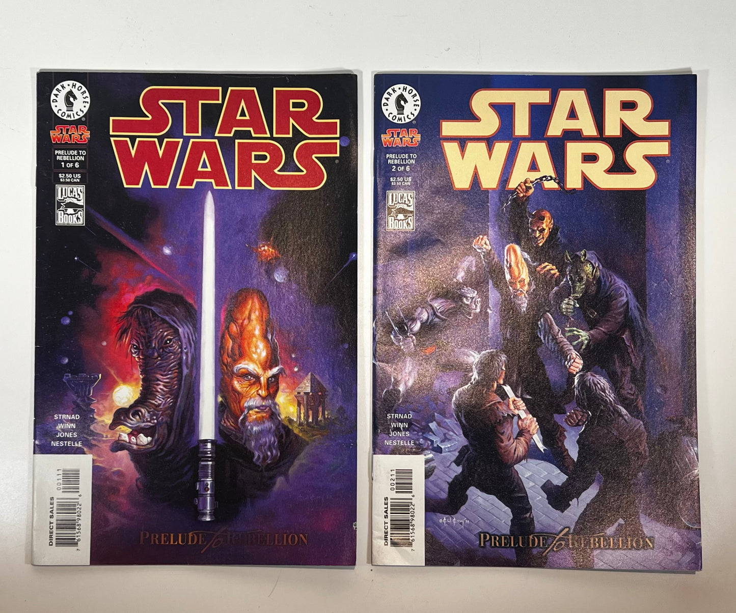 Star Wars Prelude to Rebellion 1-6 Set