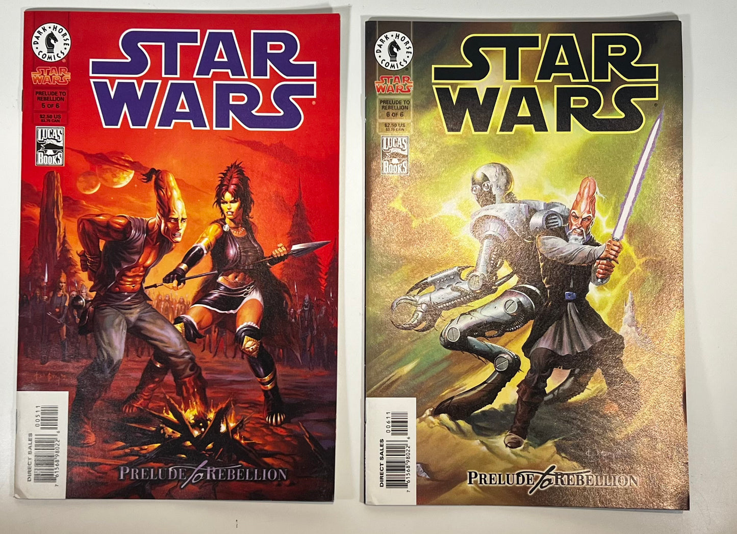 Star Wars Prelude to Rebellion 1-6 Set