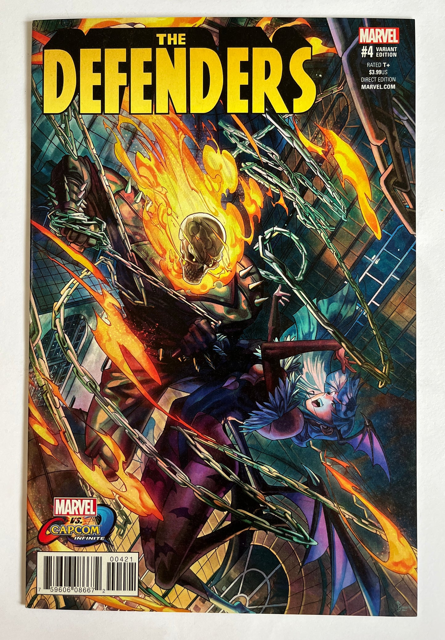 Defenders #4 Marvel vs. Capcom Variant